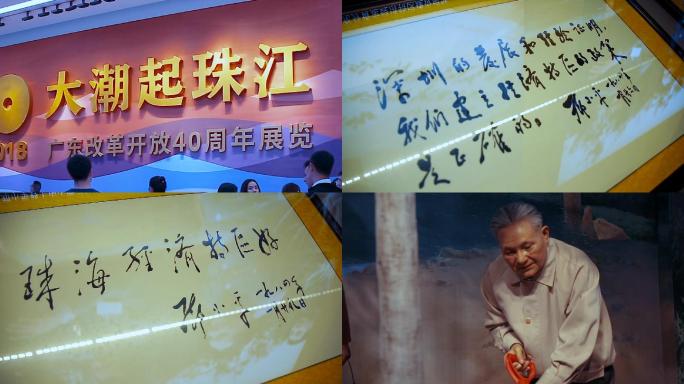 广东省改革开放建国70周年大潮起珠江视频