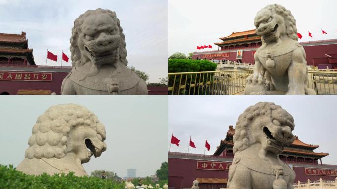 【原创】北京天安门城楼金水桥石狮子