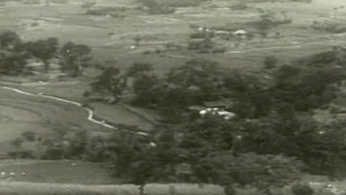 50年代建国初期四川成都山区农村