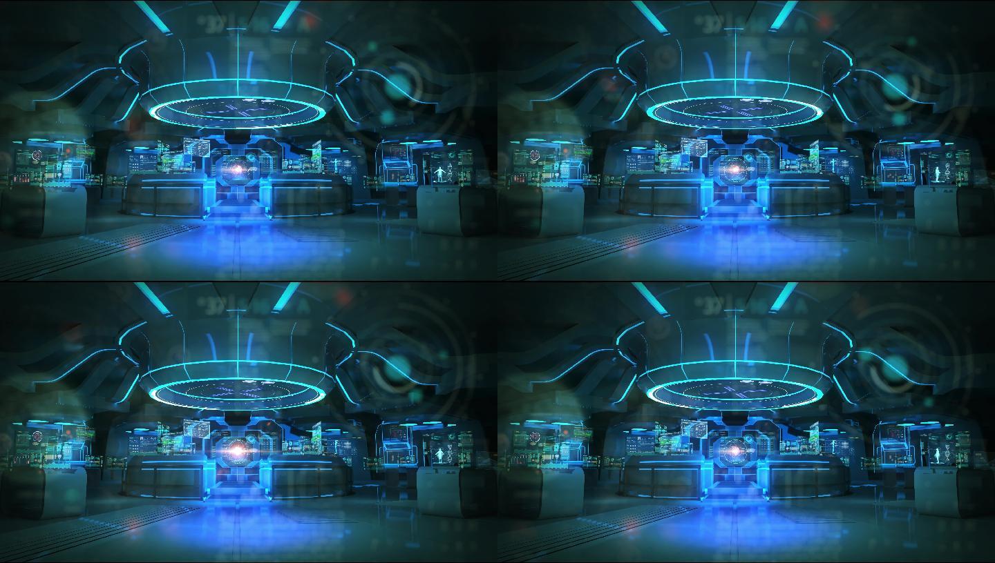 科幻实验室循环 3000x1700 高清视频素材下载 编号 舞台背景 Vj师网www Vjshi Com