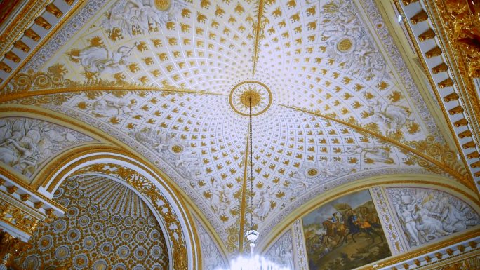 俄罗斯教堂内部穹顶壁画(3)