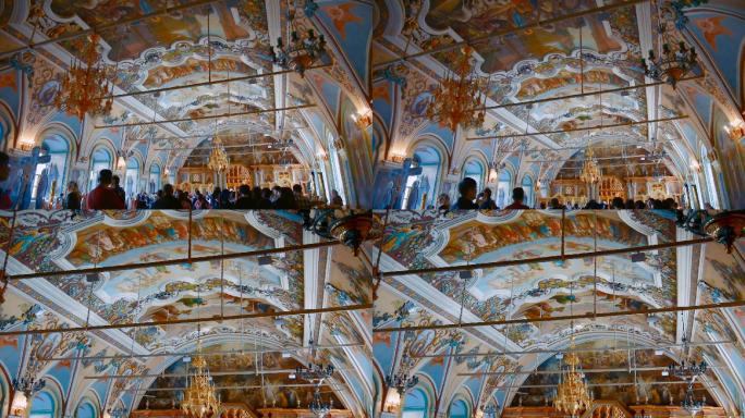 俄罗斯教堂内部穹顶壁画(2)