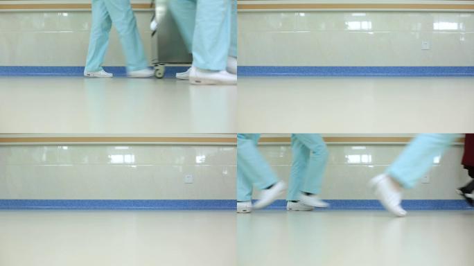 医院护士、医院脚步、医院空镜、护士工作