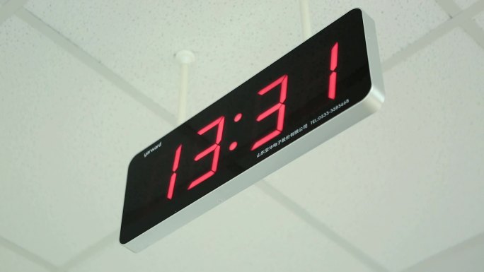 医院、时间、数字时间、医院时钟、从早到晚