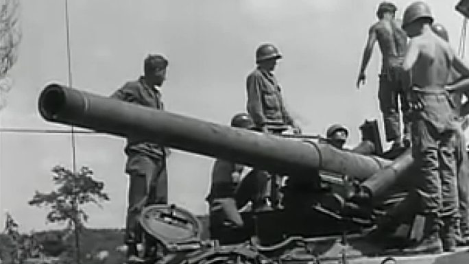 50年代60年代美国坦克兵历史视频