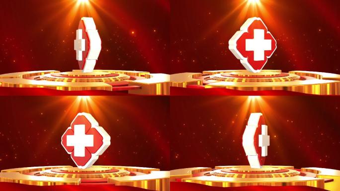 512国际护士节红十字背景视频