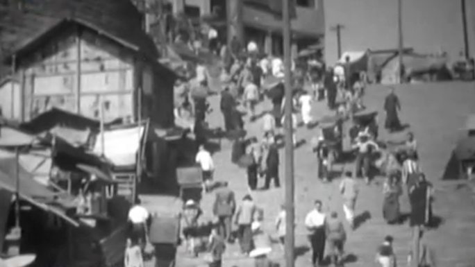 30年代重庆码头