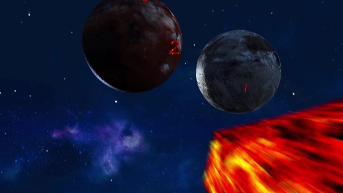 震撼大气宇宙倒计时