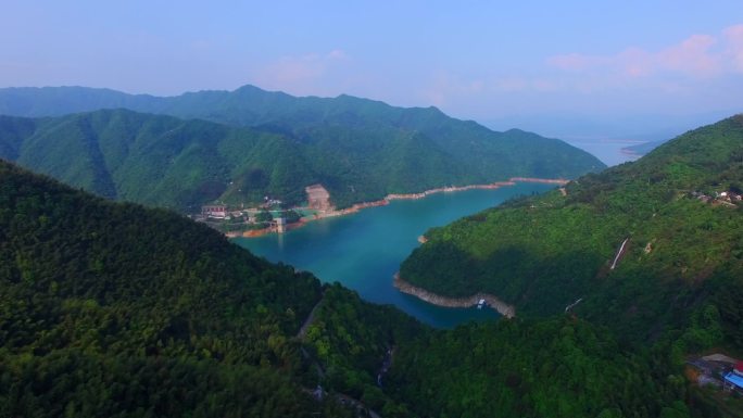 东江湖山水大江大河绿水青山竹林