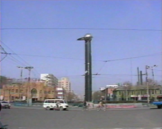1989年左右沈阳市铁西区地标建筑素材