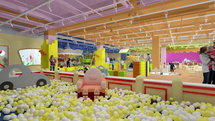 3D动画-儿童乐园反斗城