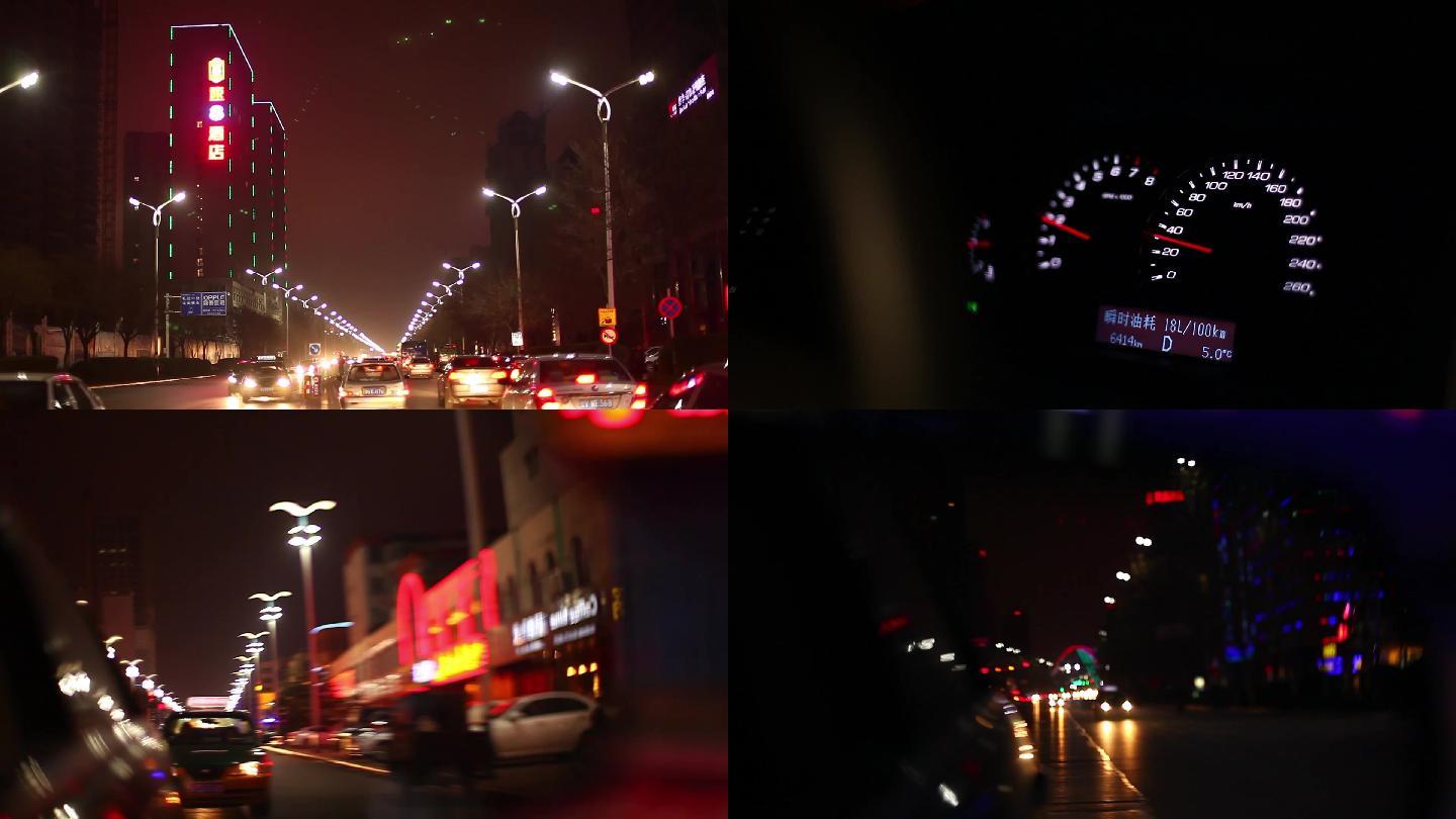 城市夜景-出租车（微电影）
