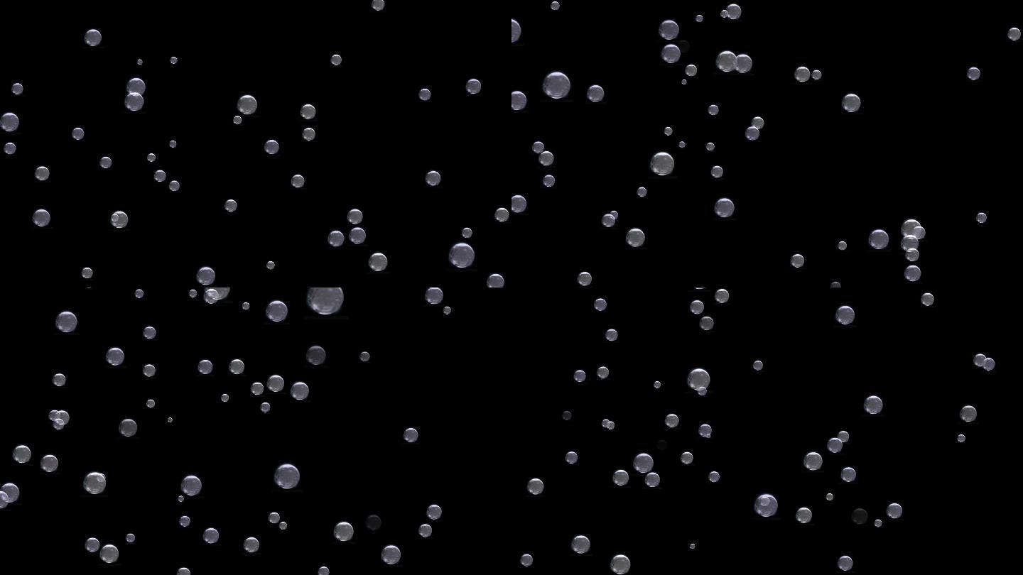 水泡气泡水分子（带通道屏幕叠加）