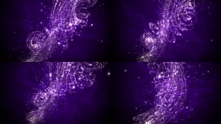 唯美紫色星空宇宙银河系星光夜空舞台背景 1280x7 高清视频素材下载 编号 舞台背景 Vj师网www Vjshi Com