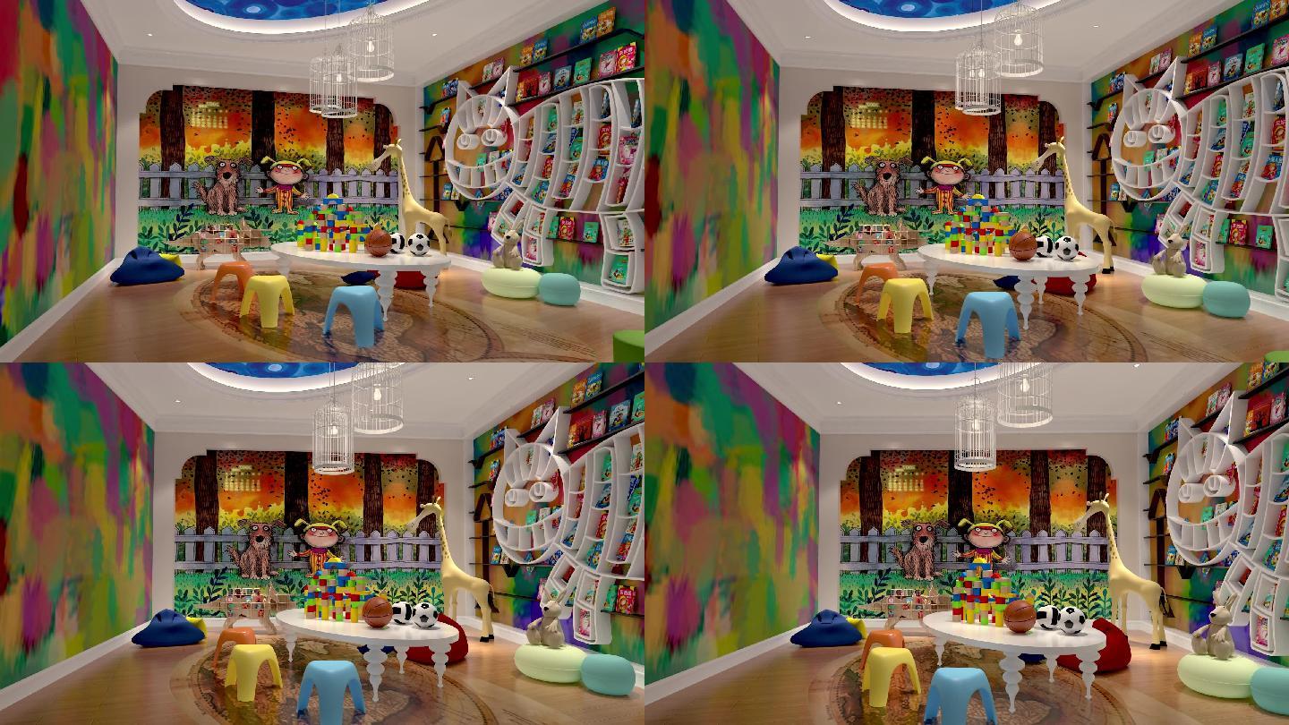 3D动画-商场幼儿园幼教中心亲子乐园24