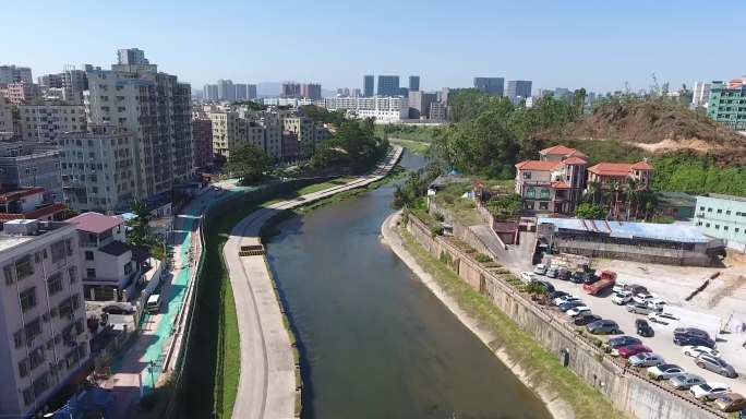 深圳观澜河、城市河道