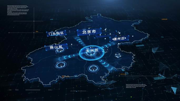 4K北京市科技地图