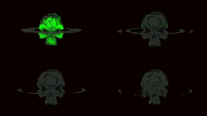 炫酷卡通爆炸特效动漫特效