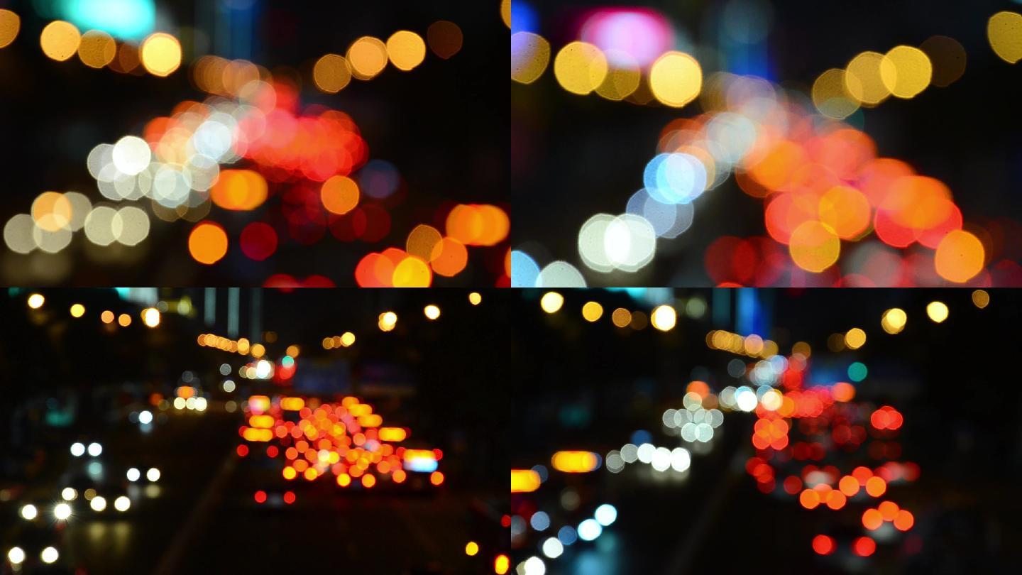 【原创】实拍城市夜景霓虹光斑