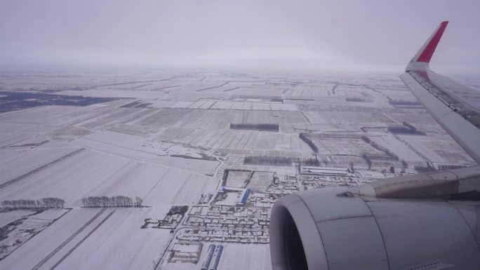 东北飞机高空俯视