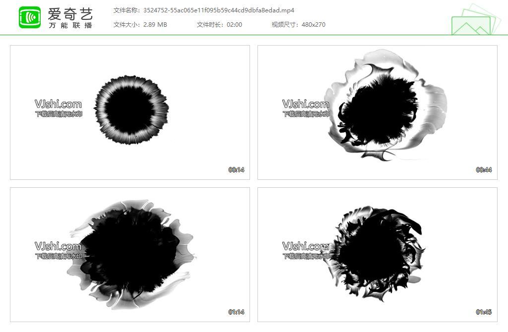 19个水墨素材片头工具包【4K】