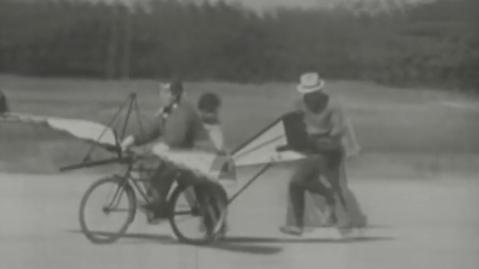 早期发明飞机测试