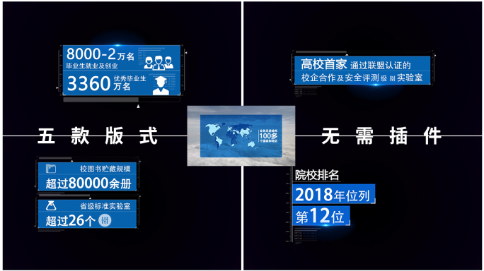 科技字幕模板