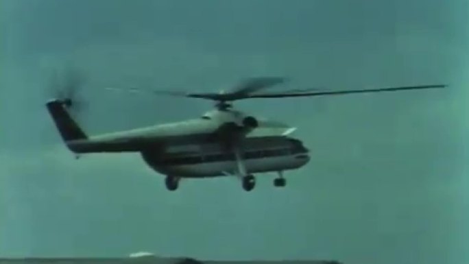 60年代直升飞机