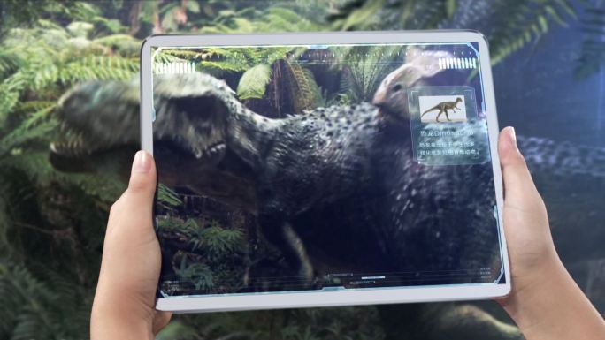 智能动物园iPad搜三维合成视频