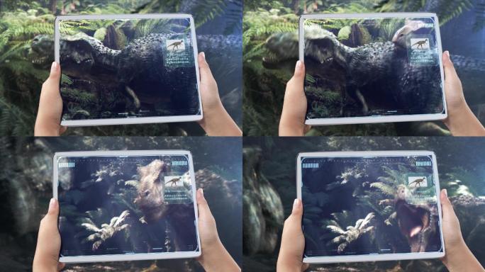 智能动物园iPad搜三维合成视频