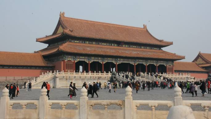 北京冬季故宫太和殿丨实拍丨
