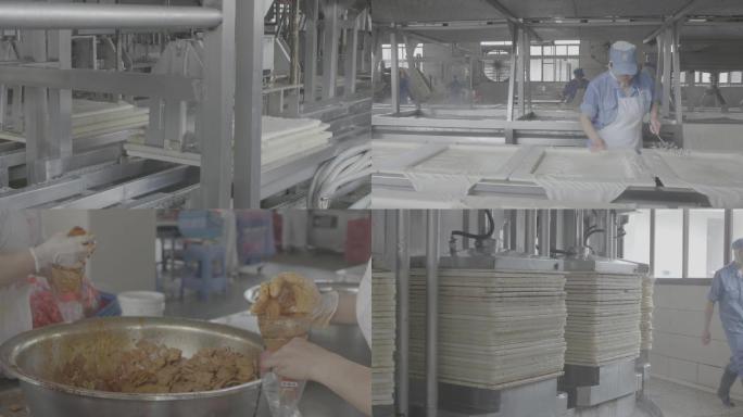 现代化工艺流程制作—豆腐干工艺
