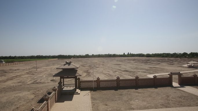 新疆吐鲁番阿斯塔那墓葬群墓葬古墓