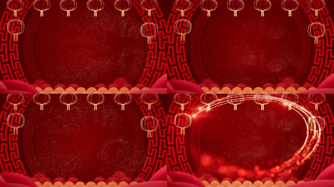 2020年春节大气LED背景7