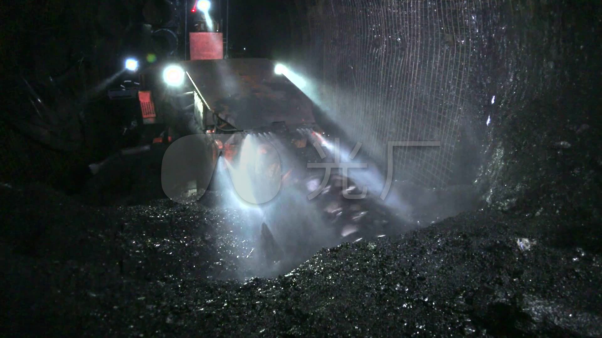 煤矿煤炭开采运输_1920X1080_高清视频素材下载(编号:4086349)_实拍视频_光厂(VJ师网) www.vjshi.com