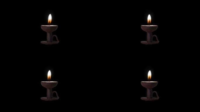 蜡烛透明通道