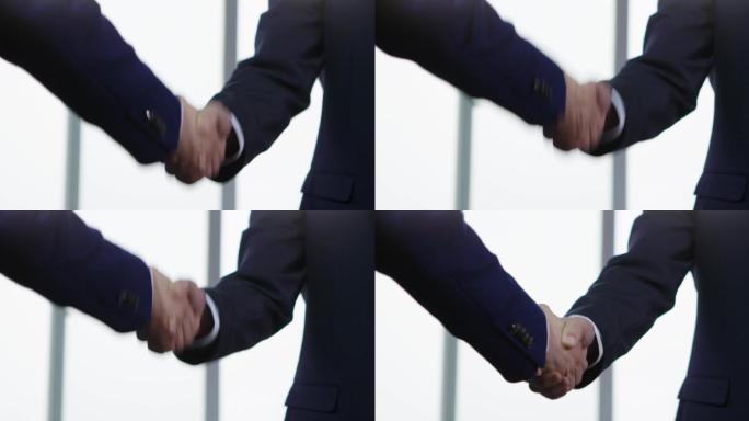 握手、商务、谈判、成交