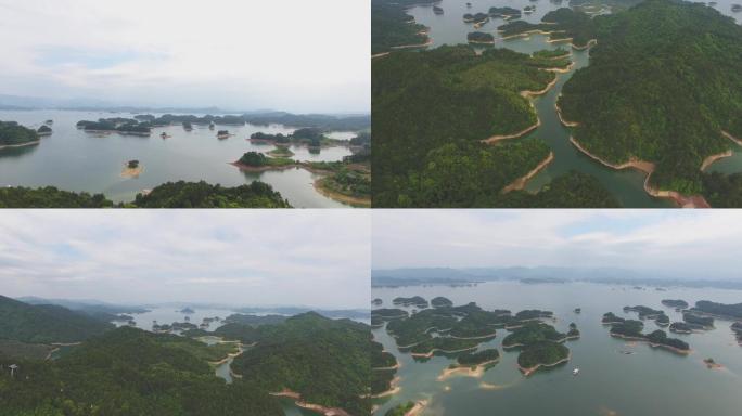 千岛湖航拍空镜