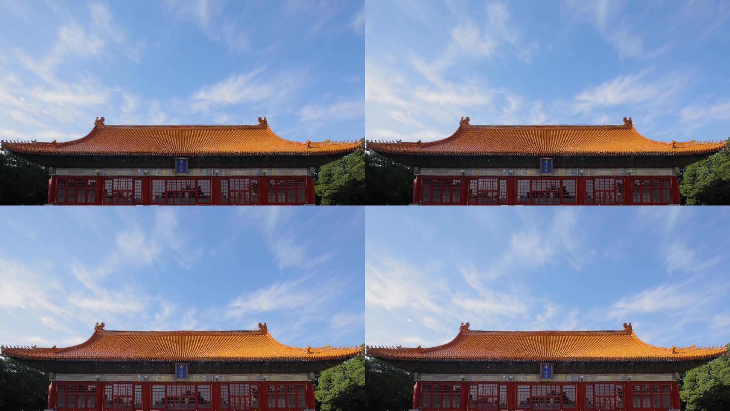 北京中山公园中山堂延时摄影