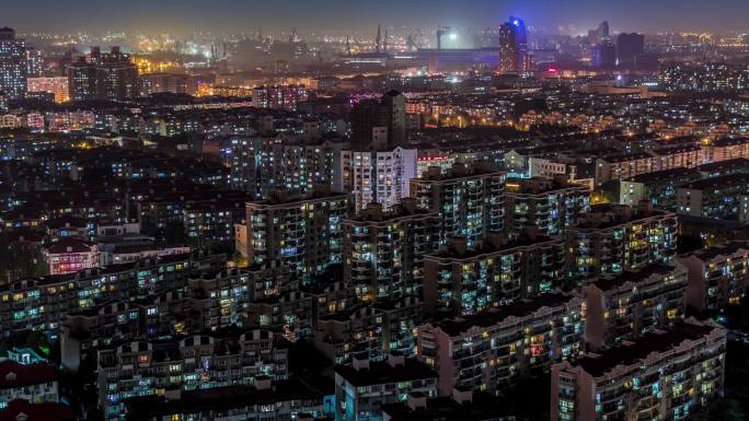 上海住宅夜景