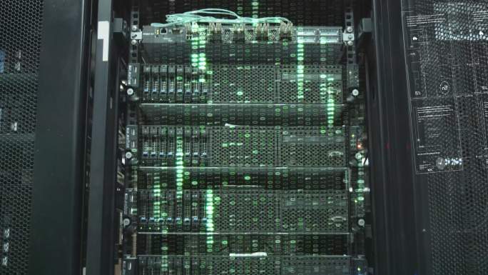 大数据机房展示服务器机房