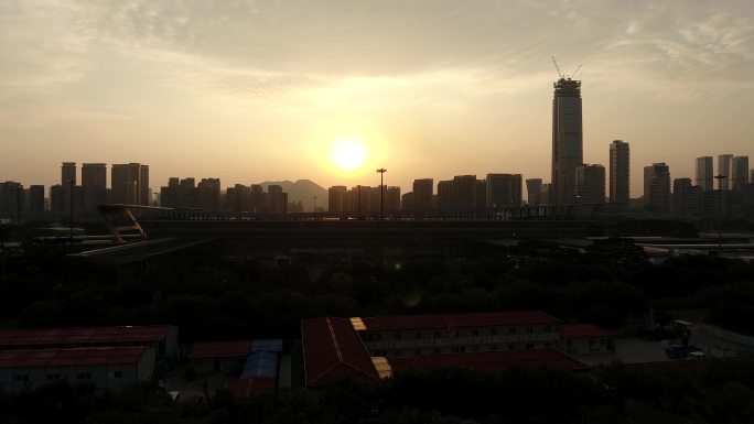 深圳湾公园无人机航拍4K视频