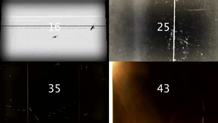 51种老电影胶片效果回忆效果