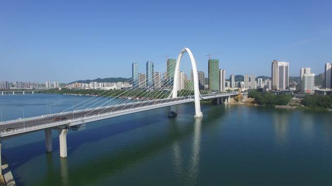 柳州白沙大桥航拍