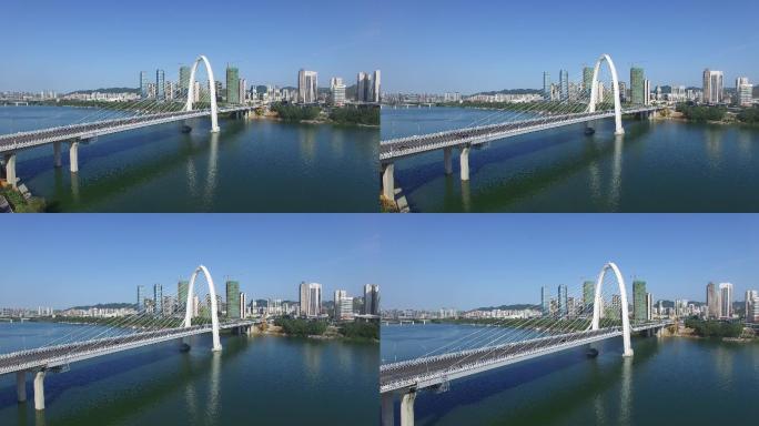 柳州白沙大桥航拍