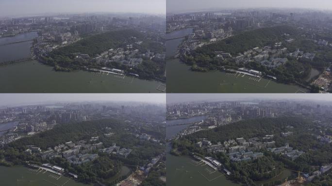 4K-log武汉生态文明城市航拍