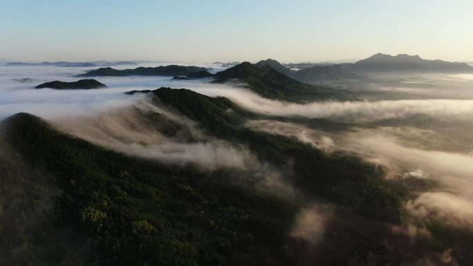 美丽中国山川云瀑