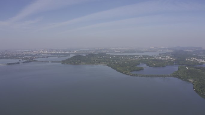 4K-log武汉东湖生态大景航拍