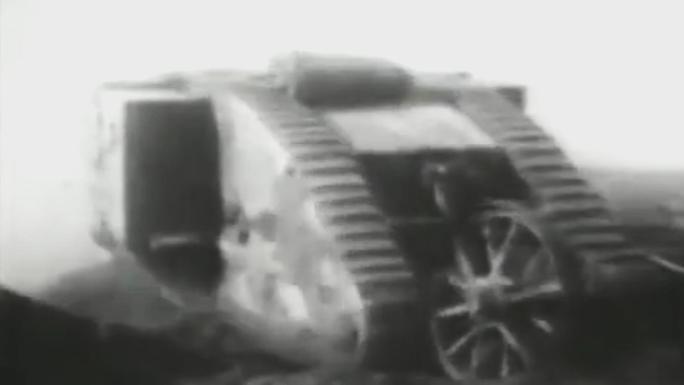 坦克发明武器1916年