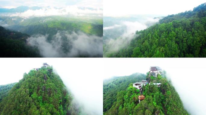 腾冲云峰山4K航拍